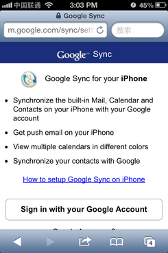 Google Sync
