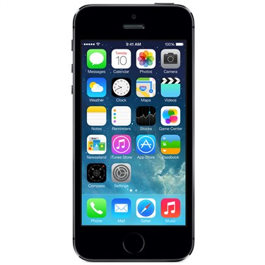苹果 苹果 iPhone5s 16G移动3G手机(深空灰)TD-SCDMA/GSM非合约机 图片