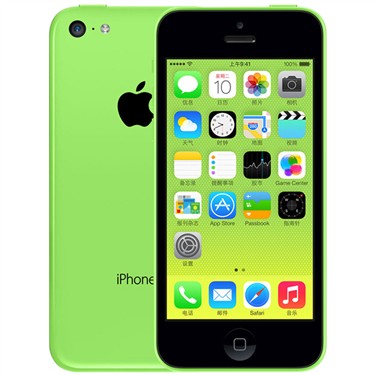 苹果 苹果 iPhone5C 16G联通3G手机(绿色)WCDMA/GSM非合约机 图片