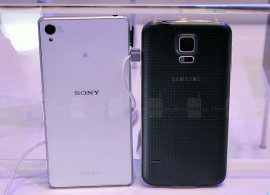 SONY Z3 SONY Z3宣布会 SAMSUNG GalaxyS5 SONY XperiaZ3