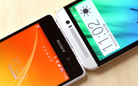  HTC One时尚版比拟SONY Z2 