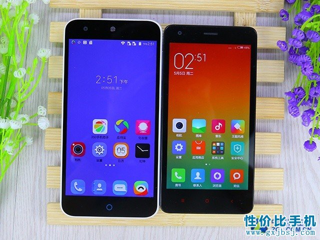 699元中兴小鲜2对比红米手机2对比，哪款手机更好？